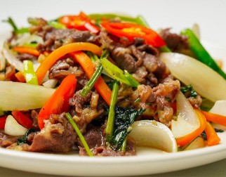 Công thức món thịt bò xào hành tây