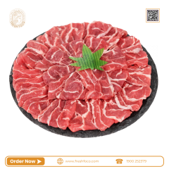 Bắp hoa bò Úc Chilled cắt lát 225g