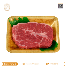 Lõi vai bò Úc chilled cắt Steak 200g