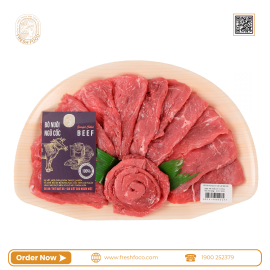 Đùi gọ bò Úc Chilled cắt lát BBQ 300g