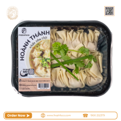 Hoành thánh nhân tôm thịt FRESHFOCO 330g