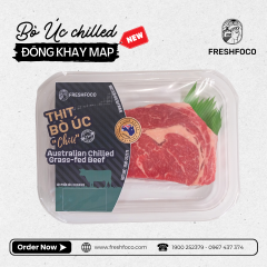 MAP-Đầu thăn ngoại bò Úc chilled cắt steak 225g