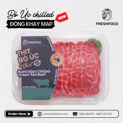 MAP-Bắp hoa bò Úc chilled cắt lát 175g