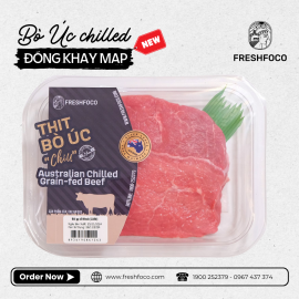 MAP-Đùi gọ bò Úc chilled cắt steak 225g