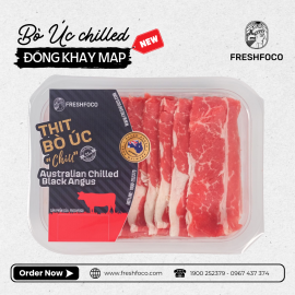 MAP-Ba chỉ bò Úc chilled cắt lát 225g