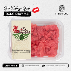 MAP-Thịt bò tái cắt lát FRESHFOCO 225g