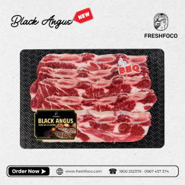 Black Angus - Sườn bò Úc có xương 400g