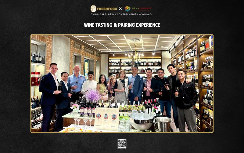 WINE TASTING & PAIRING EXPERIENCE - Khi thịt bò Black Angus và rượu vang cùng đánh thức vị giác