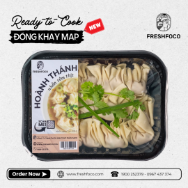 Hoành thánh nhân tôm thịt FRESHFOCO 330g