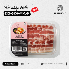 Ba chỉ heo FRESHFOCO cắt lát 200g