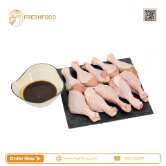 Đùi tỏi gà FRESHFOCO nhập khẩu Mỹ kèm sốt rô ti 1kg