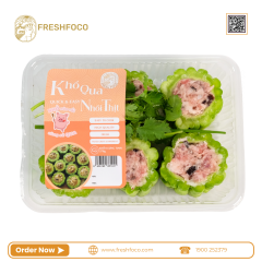 Khổ qua nhồi thịt cắt khúc FRESHFOCO 370g