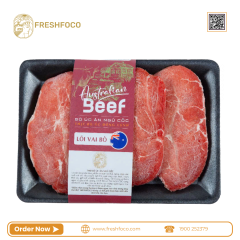 Lõi vai bò Úc FRESHFOCO cắt Steak 300g