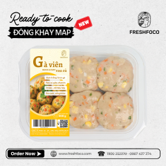 Gà viên rau củ FRESHFOCO 300g